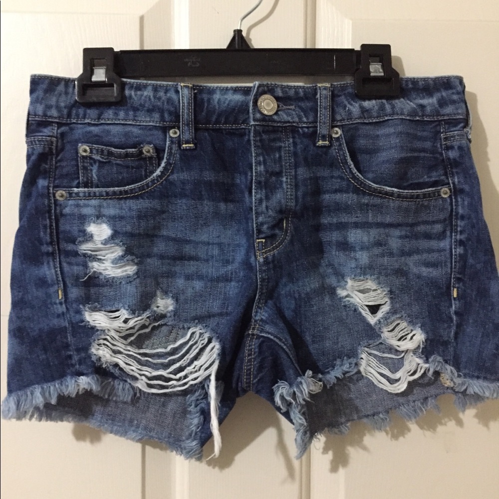 American Eagle Distressed Shorts